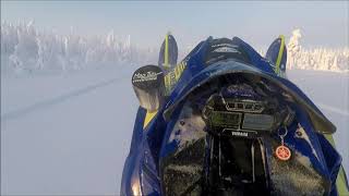 Yamaha SideWinder MTX 153quot 2019 TURBO 270hp  First day in backcountry [upl. by Madlin]