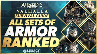 Every Armor Set Ranked  Assassins Creed Valhalla Survival Guide [upl. by Nimesh]