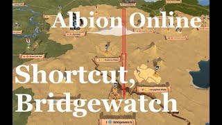 Albion Online  Caerleon to Bridgewatch fast almost safely [upl. by Asirram]