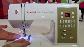 Singer Confidence Quilter 7469Q 18 Needle Up Down Function [upl. by Lam371]