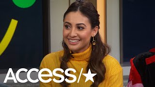 Francia Raisa Reveals Whether Her BFF Selena Gomez Gave Her A Christmas Gift  Access [upl. by Airym]