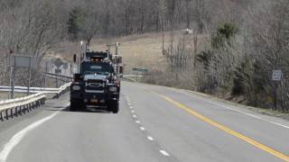 8V71 Detroit Diesel Brockway pulling Windham Mountain [upl. by Kinchen]