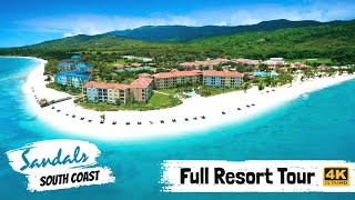 Sandals South Coast Jamaica  Full Resort Walkthrough Tour amp Review 4K  All Public Spaces  2021 [upl. by Aiz]