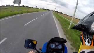 Yamaha TDR 125  first test [upl. by Disini412]