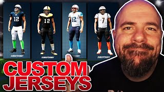 HOW TO GET CUSTOM JERSEYS IN MUT [upl. by Eenerb]