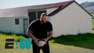 How the Worlds Strongest Man Hafthor Bjornsson became ‘The Mountain’ on Game of Thrones  E60 [upl. by Oribel]