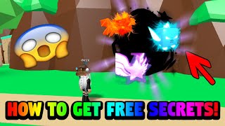 HOW TO GET FREE SECRET PETS BUBBLE GUM SIMULATOR [upl. by Lion506]