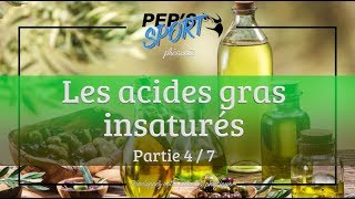 Les acides gras insaturés [upl. by Mintz]