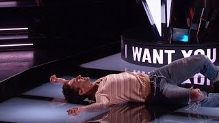 Top 10 performance That made coaches Fall Off chairs in The voice Audition 2018 [upl. by Christophe]