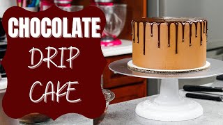 Chocolate Drip Cake Tutorial [upl. by Astred976]