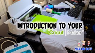 Best Introduction to Cricut Maker How To Make TShirts [upl. by Jemie476]