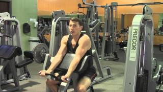 Preacher Curl Machine or Biceps Curl Machine  HASfit Machine Exercises  Machine Exercise [upl. by Agate]