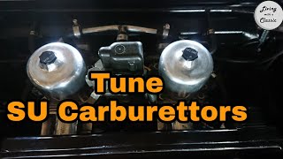 How to Tune SU Carburettors [upl. by Adlaremse]