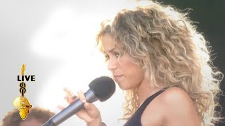 Shakira  Whenever Wherever Live 8 2005 [upl. by Leiahtan]