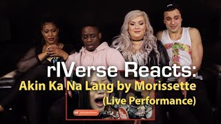 RiVERSE Reacts Akin Ka Na Lang by Morissette  LIVE on Wish 1075 Bus Reaction [upl. by Linker]