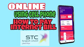 HOW TO PAY STC INTERNET BILL ONLINE  USING YOUR MOBILE PHONE [upl. by Sokim]