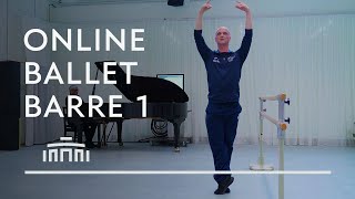 Ballet Barre 1 Online Ballet Class  Dutch National Ballet [upl. by Greenwald680]