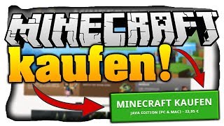 Minecraft kaufen und installieren Deutsch PC  Tutorial [upl. by Dragelin]