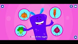 Kidloland Vegetables Songs Games and story [upl. by Lindell]