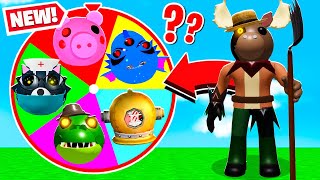 ROBLOX PIGGY RANDOM MAPS amp SKIN CHALLENGE Part 21 [upl. by Nanreit]