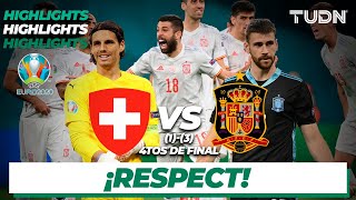 Highlights  Suiza 1131 España  UEFA Euro 2020  4tos Final  TUDN [upl. by Jean]