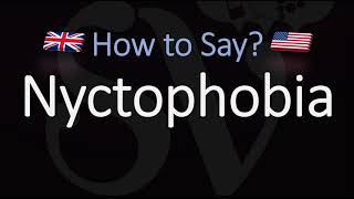 How to Pronounce Nyctophobia CORRECTLY Meaning amp Pronunciation [upl. by Soane]