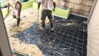 Liquid Limestone Concrete Pour [upl. by Beebe]