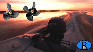 3 or 4 Blade Propellers for SMALL Boats [upl. by Greabe]