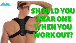 POSTURE CORRECTORS amp WORKING OUT Do they work The Posture Specialist [upl. by Yrelle]