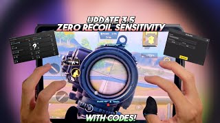 4K Update 35🔥 Best iPad Sensitivity Code  Control Settings For Zero Recoil  PUBG Mobile [upl. by Eyot]