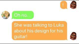 Chloe and Lila try to BREAK MARI AND ADRIEN UP  Miraculous Texting Story [upl. by Ulda]