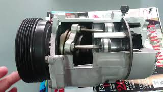 How does car air conditioning compressor work [upl. by Niran]