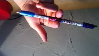 Pen Spinning Trick Basics Finger Pass [upl. by Arted]