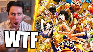 ONE PIECE x LAKERS REACTION [upl. by Waxman]