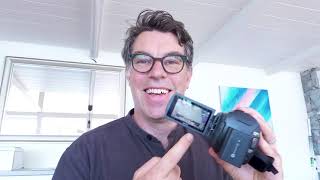 Sony FDRAX43 4K Handycam Review [upl. by Kenrick]