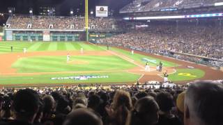 Behold The greatest 90 seconds in PNC Park history Pirates vs Reds 2013 playoffs [upl. by Lewison151]