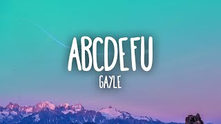 GAYLE  abcdefu [upl. by Carolle]