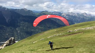 22 Minutes of Paragliding Launches and Landings in the Alps [upl. by Oiramel]