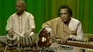 Ravi Shankar Alla Rakha  Tabla Solo in Jhaptal [upl. by Meadows]