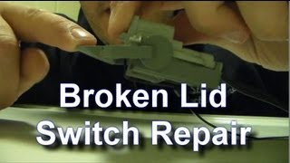 Fixing a Broken Kenmore  Whirlpool Lid Switch for Free [upl. by Acir443]