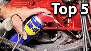 Top 5 Uses of WD40 in Your Car Life Hacks [upl. by Noillid]