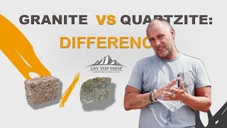 Granite vs Quartzite  whats the difference [upl. by Legir570]