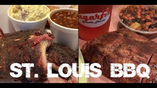 St Louis BBQ  Sugarfire Smoke House  Pappy’s Smokehouse [upl. by Ocsinarf]