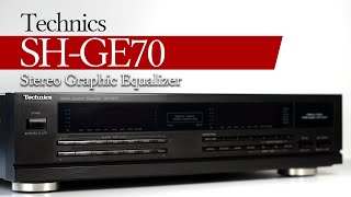 Technics SHGE70 Equalizer [upl. by Attennyl284]