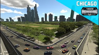 eNASCAR iRacing Pro Invitational Series Chicago Street Course  Full Race Replay [upl. by Attenrad]