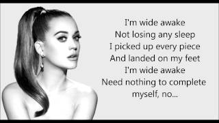 Katy Perry  Wide Awake Lyrics [upl. by Gretta]