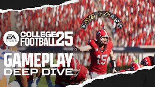 College Football 25  Gameplay Deep Dive [upl. by Ajin]