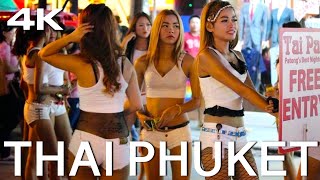 Patong Beach Thailand Phuket 4K Walk Nightlife [upl. by Griffin791]