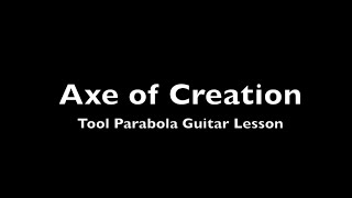 Tool Parabol amp Parabola Guitar Lesson [upl. by Kinom805]