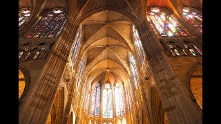 Catedral de León interior · El Auriga del Arte [upl. by Theodora]